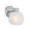 Westinghouse Fixture Wall 60W Dorney, Brushed Nickel Frosted Glassobe Glass 6124700 - alternate 7
